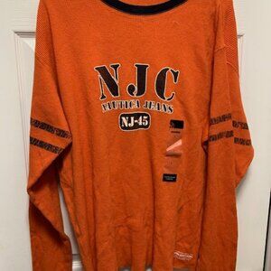 NAUTICA JEANS HEAVY SWEAT TOP (LARGE)